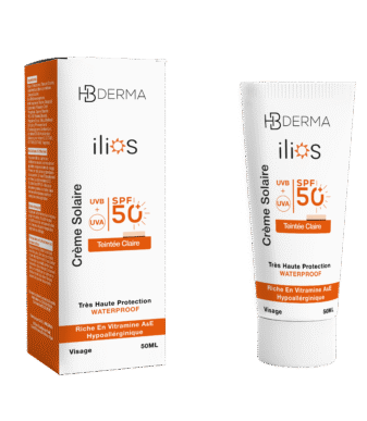 ILIOS Crème Solaire Teintée SPF 50+ 50ML